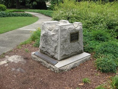 Rock, Memorial, Grass, Tree