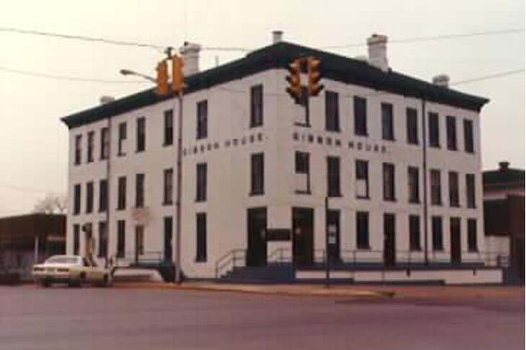 The Gibson House (Hotel), where the memorial is now located