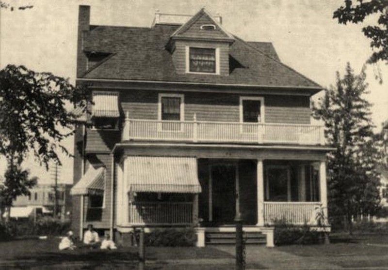 The childhood home of Theodor S. Geisel at 74 Fairfield St. in Springfield, MA.