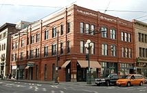 The historic Cadillac Hotel is now home to the Klondike Gold Rush, Seattle Unit National Park 