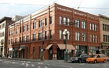 The historic Cadillac Hotel is now home to the Klondike Gold Rush, Seattle Unit National Park