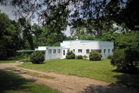 Amaza Lee Meredith designed and lived in this home which now serves as the VSU Alumnia House. Photo by Isaac Harrell