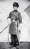 Captain George Conger, who chased the raiders almost into Canada. 