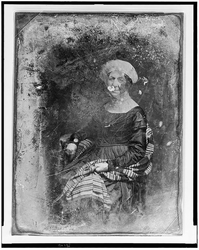 This 1848 image of Dolley Madison, captured by famed Civil War photographer Mathew Brady, is the earliest known photograph of a First Lady. Wikimedia Commons.