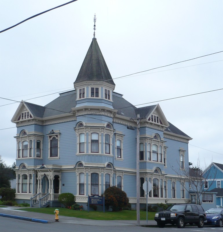 The Simpson-Vance House was built in 1892 and is a fine example of Queen Anne architecture.