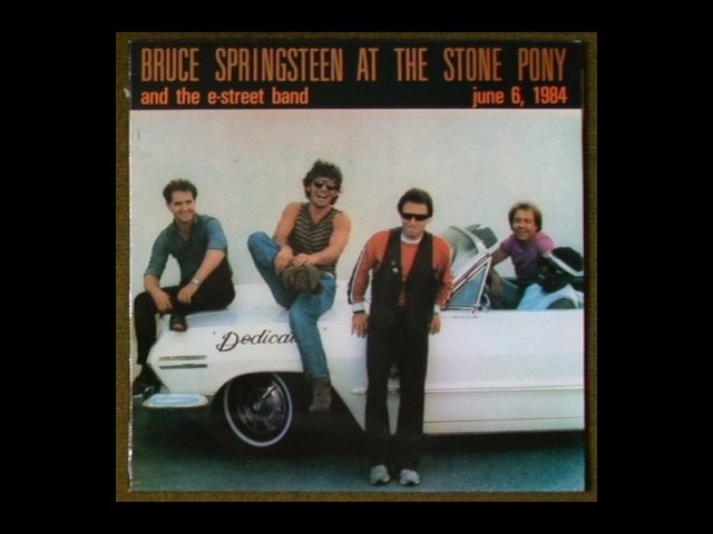 Bruce Springsteen Album Cover at The Stone Pony, 1984