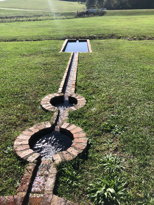 Where Providence Spring meets the creek.