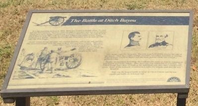 By Mark Hilton, October 17, 2015
The Battle at Ditch Bayou Marker