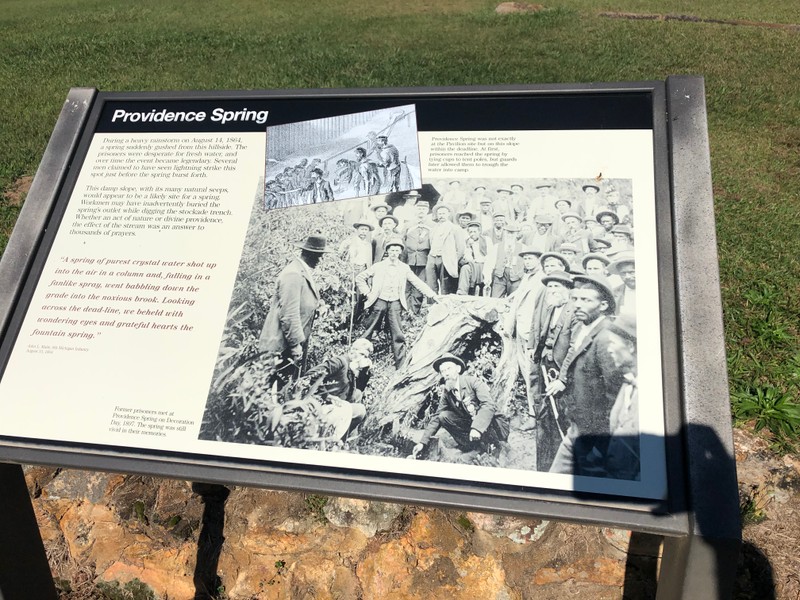 NPS Signage for Providence Spring