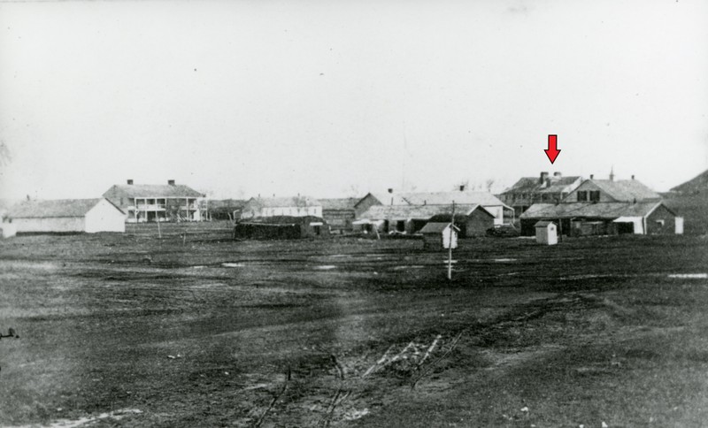 Land lot, Monochrome, Black-and-white, Village