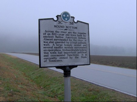 Mound Bottom Site Marker