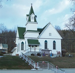First Baptist Church of Coalton, constructed 1902 