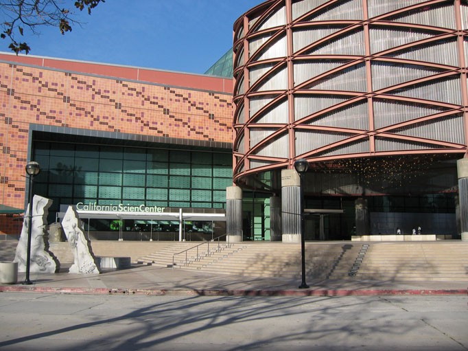 The California Science Center opened in 1998. Among its many attractions is the space shuttle Endeavor.