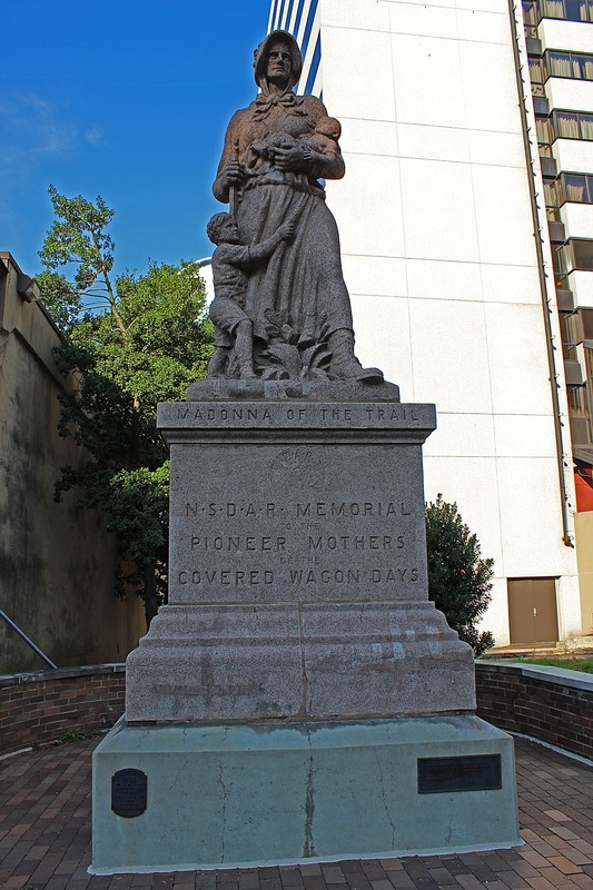 August Leimbach, Madonna of the Trail, Bethesda, Maryland