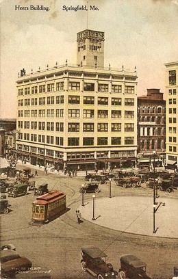 1917 Postcard of Heer's Building