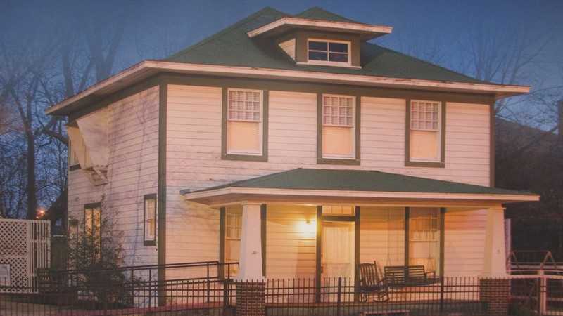 President Bill Clinton's Birthplace Home in Hope, Arkansas 