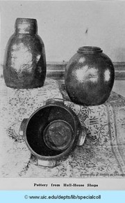 Pottery made at the Hull-House Kilns in 1927. 