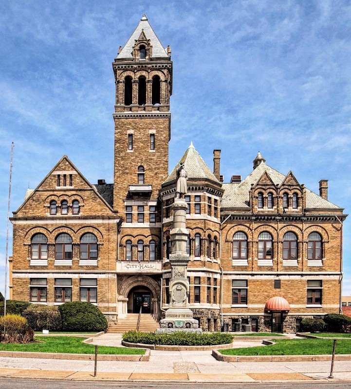 Williamsport's Old City Hall was completed in 1894.