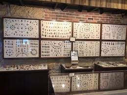 Arrowheads that were found locally that are now in the Museum at the Historical Park. 