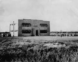 As you can see the schoolhouse was the first of its kind, a small building amongst the wilderness. Soon enough a town would begin to build around it.