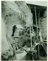 Gutzon Borglum oversees work on Mount Rushmore