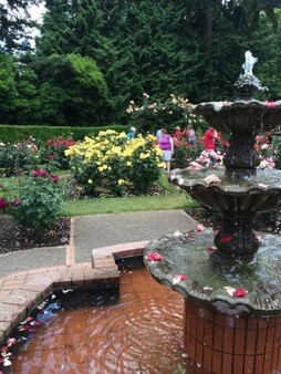 Washington Park features numerous attractions including gardens, museums, the Portland Zoo, and an arboretum.