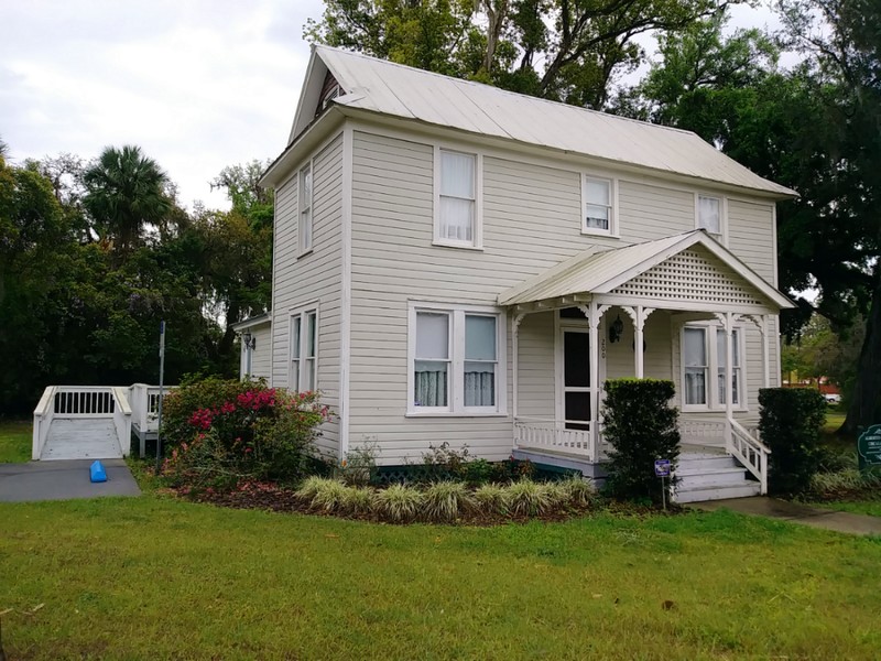 The Albertus Cottage after The City of Orange City completed a restoration project in 2002.