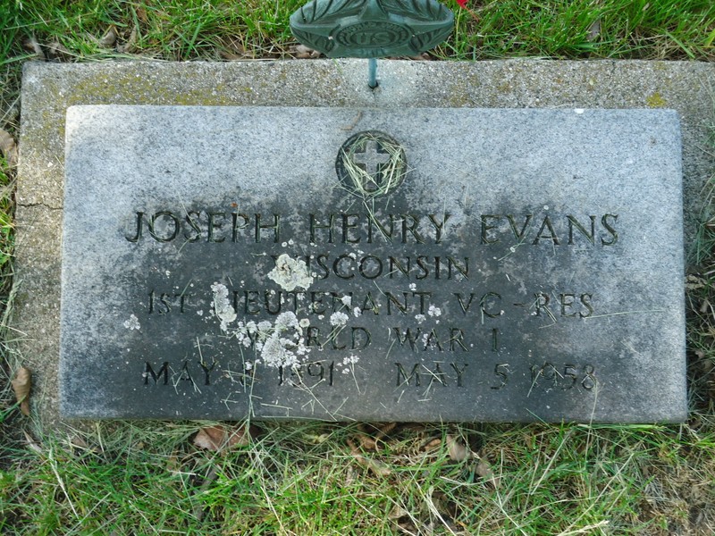 Joseph Evans's Gravestone