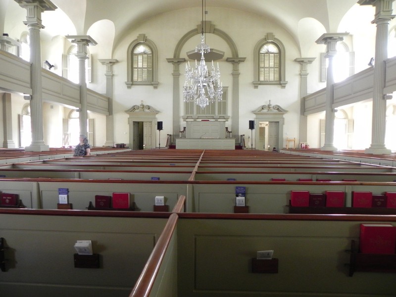 2012 Picture of the church building's inside. 