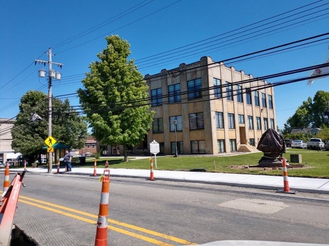 View along Main Street (from northwest to southeast)