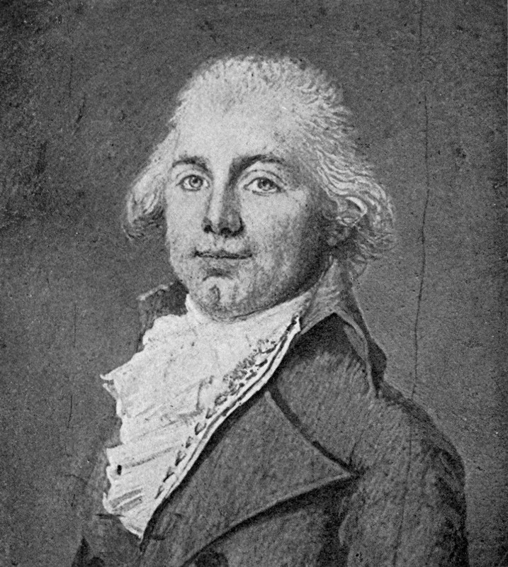 1794 portrait of James Monroe by Louis Semé