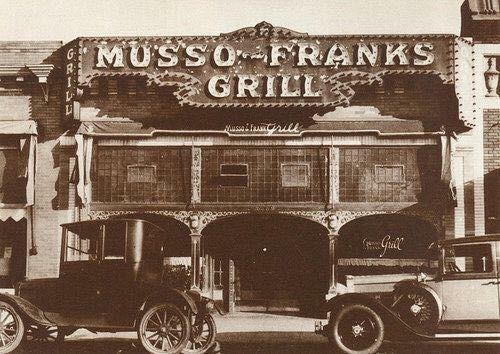 Musso and Frank in the 1920s