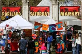 Portland Saturday Market has grown since its inception in 1976 and operates as a food and craft open-air marketplace
