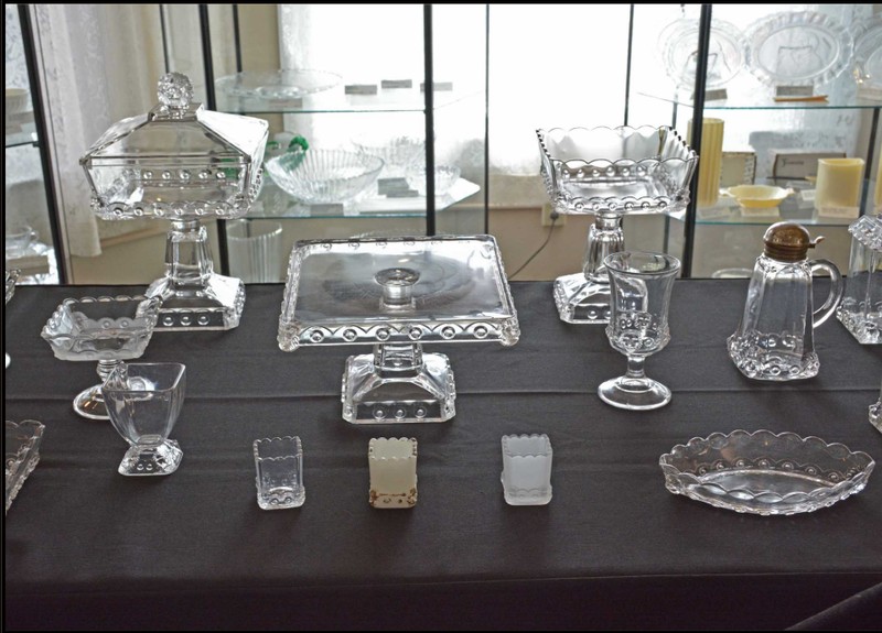 Fostoria Glass Museum Display