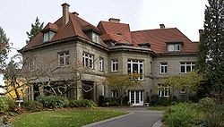 Pittock Mansion was completed in 1914, five years after construction started. It was added to the National Register of Historic Places for its outstanding architecture.