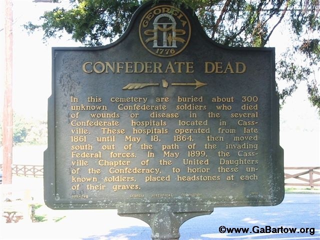 Confederate Dead Marker
