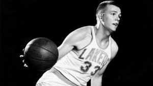 Hot Rod Hundley when he played for the Lakers from 1957-1963.