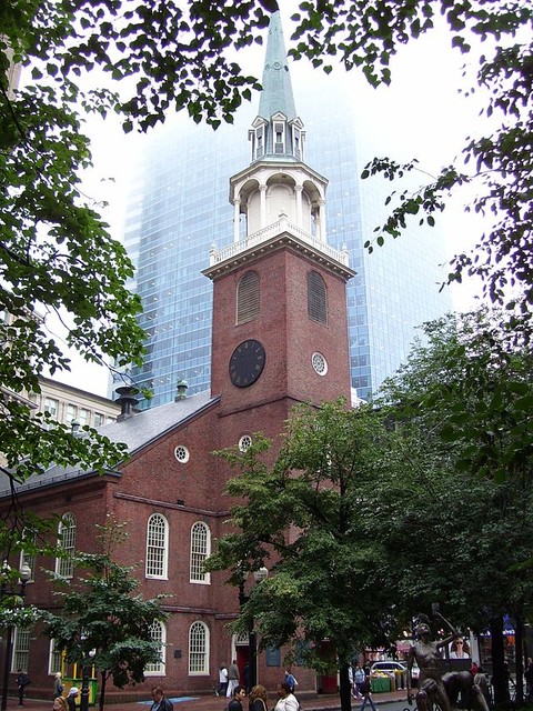 The Old South Meeting House was built in 1729 and is best-known for a meeting of colonists opposed to British taxation. 