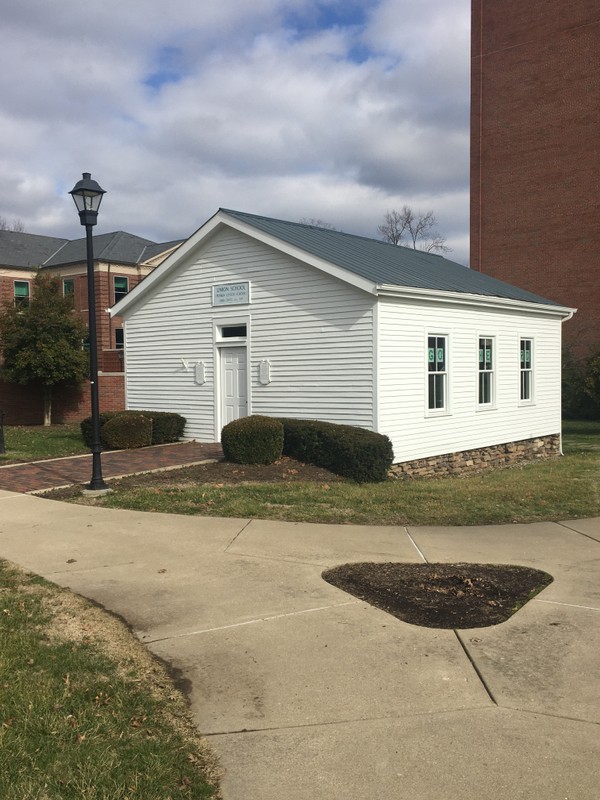 Union School also known as Punkin Center School, was brought to Marshall's campus in 1995.