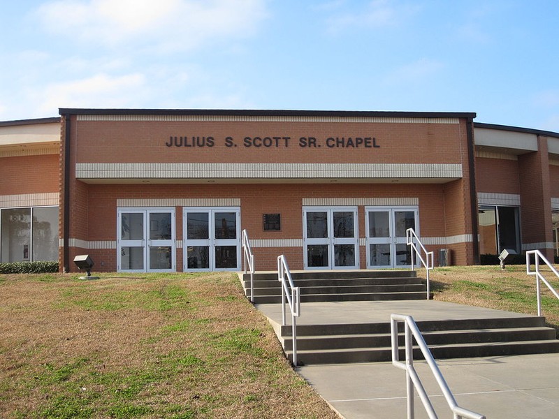 The $2.4 million Julius S. Scott, Sr. Chapel was constructed under the Strickland Administration.  Construction began on September 11, 2001, a date that will forever live in infamy in the United States.