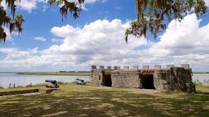 This is Fort Frederica which was erected Three years after founding Georgia in 1733, by General. James Edward Oglethorpe. This played a crucial role in deterring the Spanish from invading Georgia.