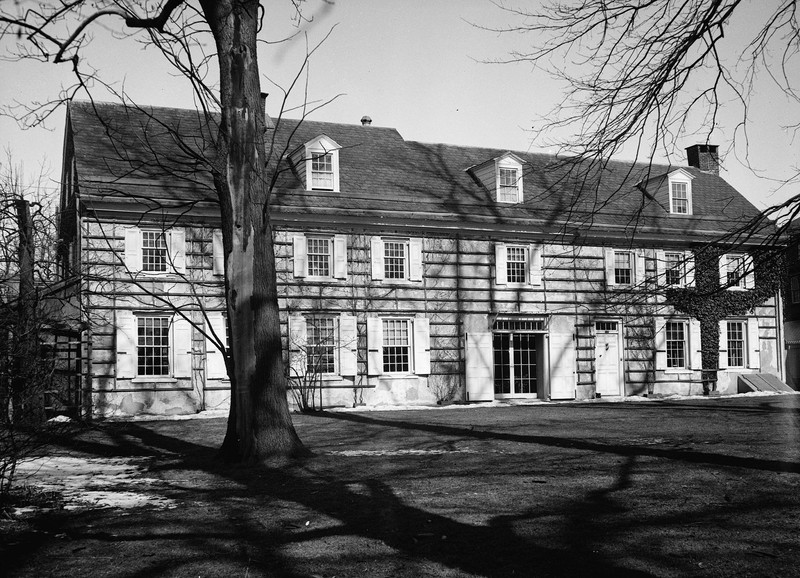 This the Wyck House located in Germantown where Jane grew up.