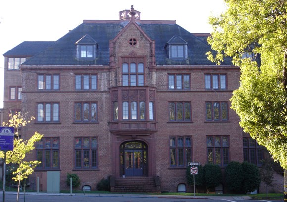 Hobart Hall facade