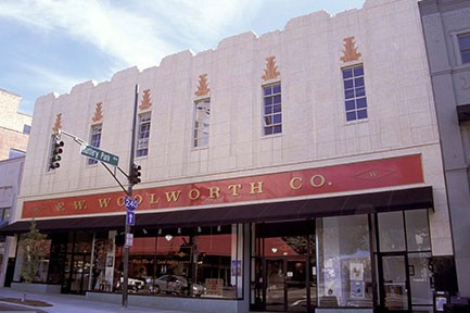 This 1938 Woolworth Building was restored in 2001 and has received two Griffin Awards for historical accuracy