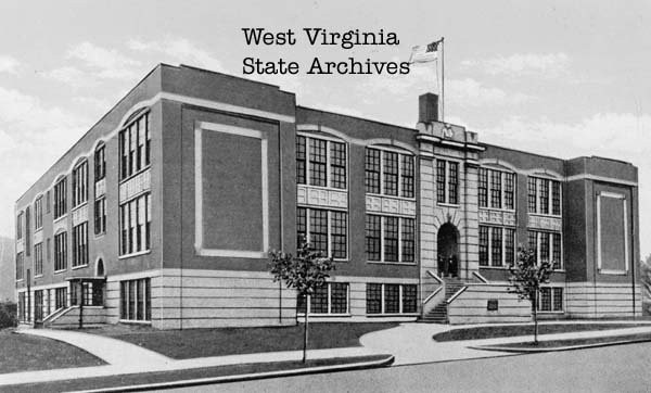 Moundsville High School circa 1955.