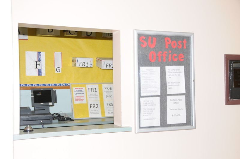 SU Post Office Window