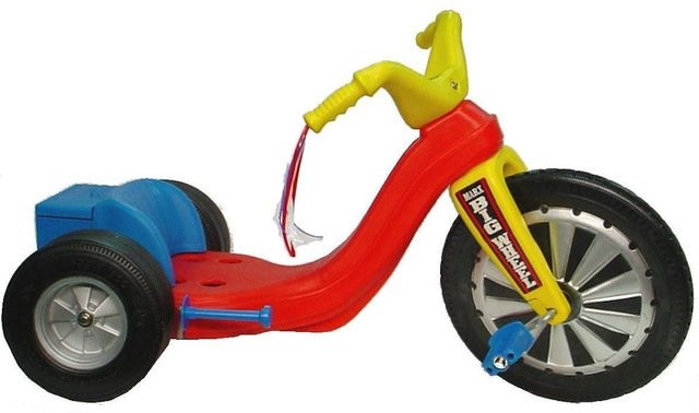 The most popular Marx toy of the 1970s was the Big Wheel.