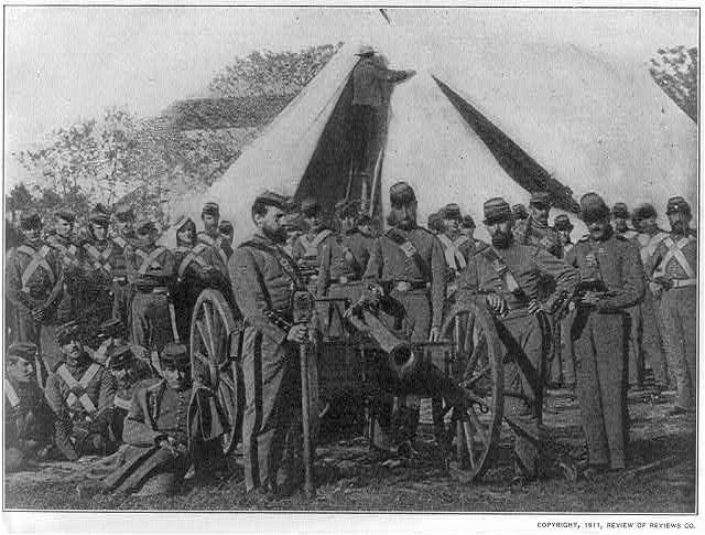 The famous New York Seventh, just after reaching Washington in April 1861