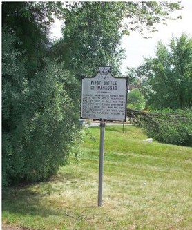 This is the marker summarizing the events before the Battle of Manassas. Where General McDowell gathered his troops and where they set off from for the battlefield.