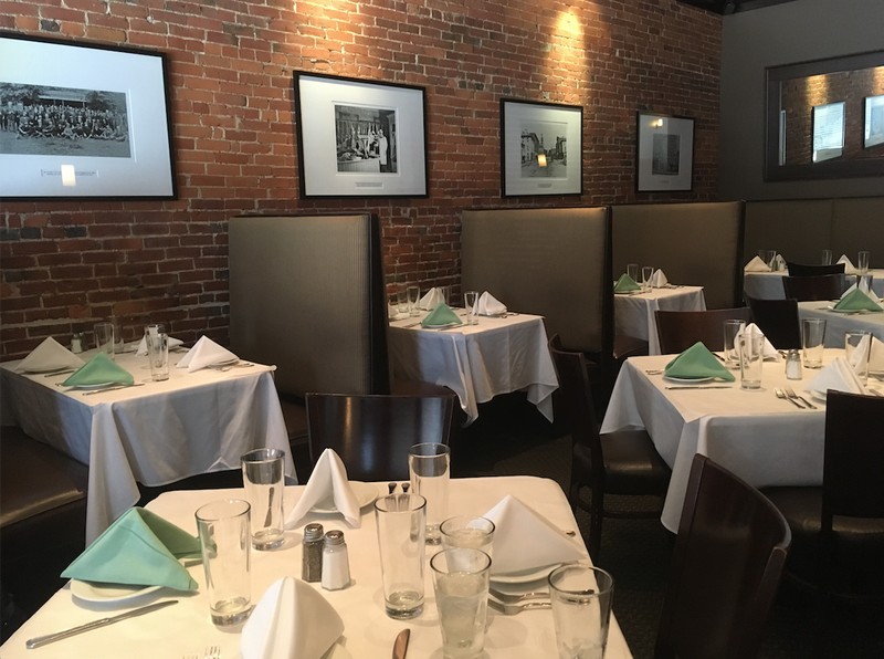 The inside of City Square. The brick wall in the background is from the original construction in 1878. Photo by Spencer O'Keefe